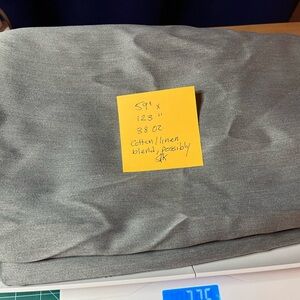 Soft Sheeny Medium Gray Fabric